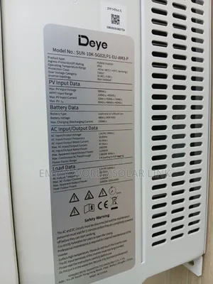 Solar Inverter 10kva Deye  3