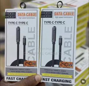 240w Quick Charging Type C Cable