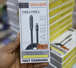 240w Quick Charging Type C Cable