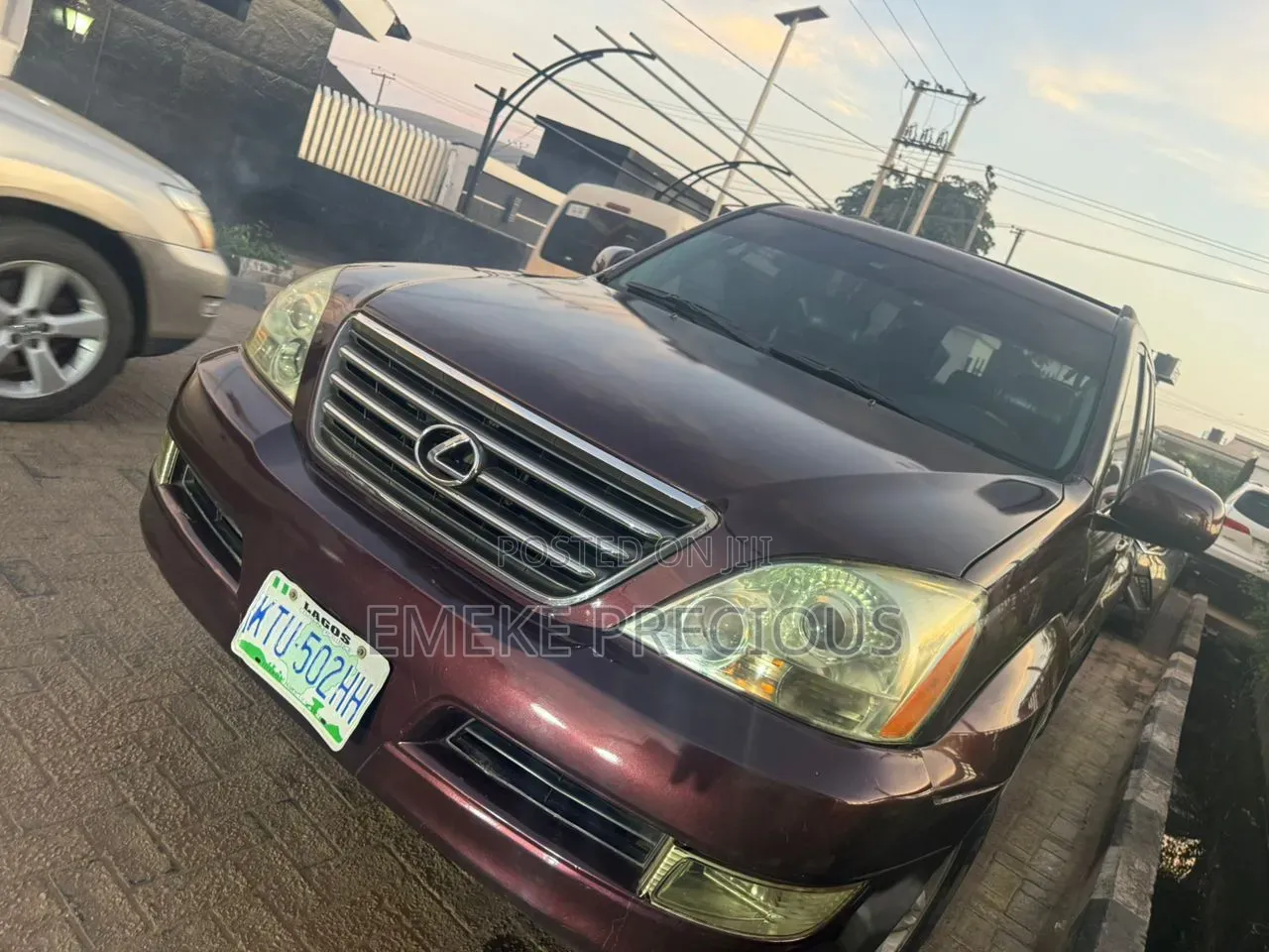 Lexus ES 2006 Red
