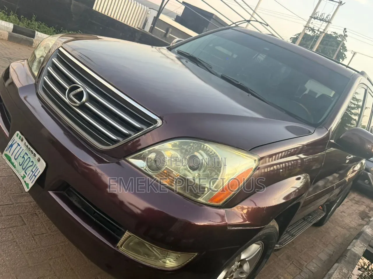 Lexus ES 2006 Red