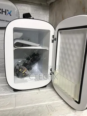 FOHERE Mini Fridge Portable 5 Liter Small Fridge Cooler & Warmer AC/DC