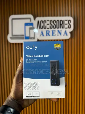 Eufy Security Video Doorbell C30 – 2K FHD & Zero Monthly Fees