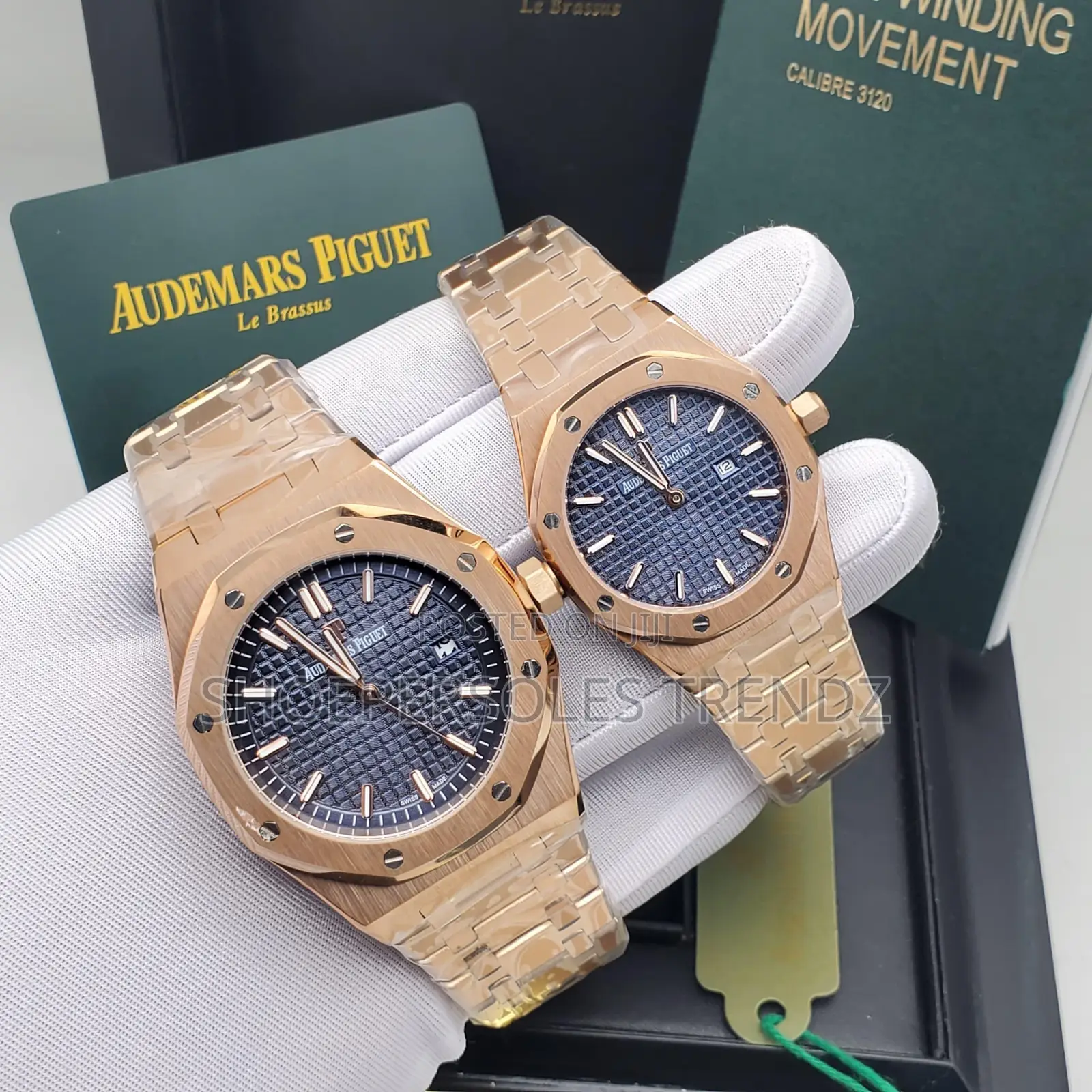 His and Hers Hexagon Wristwatches