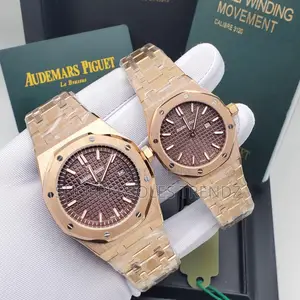 His and Hers Hexagon Wristwatches