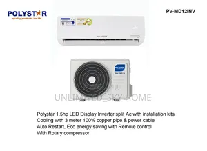 Polystar AC Inverter 1hp and 1.5ph With Complete Kit