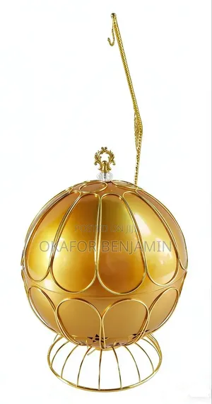 8L Luxury Round Black Gold White Hanging Chaffing Dish