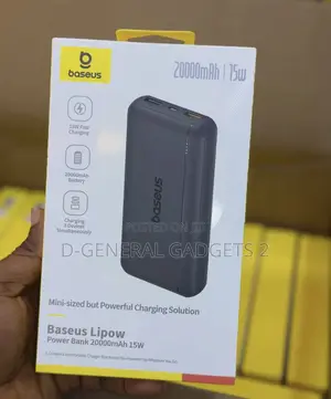 Baseus Bipow 20,000mah 15w Powerbank