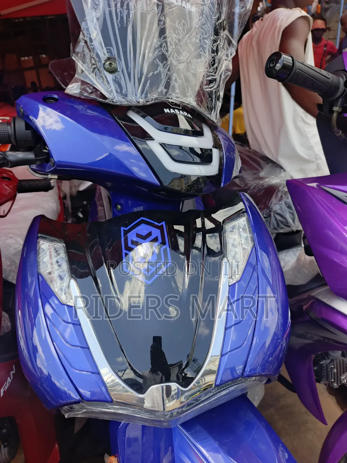New Motorcycle 2025 Blue