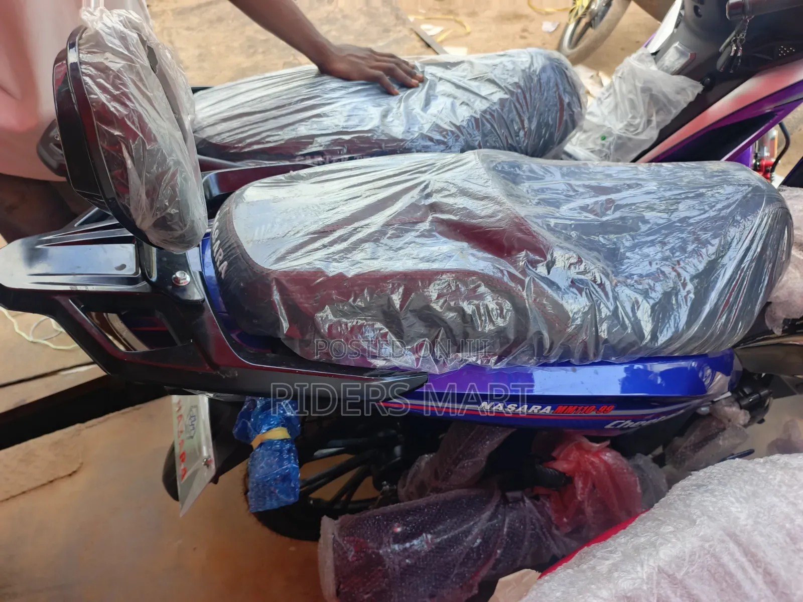 New Motorcycle 2025 Blue