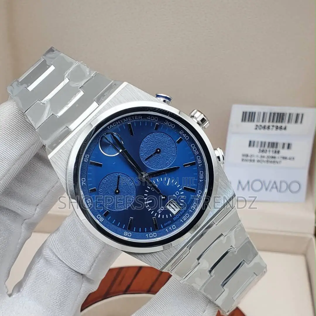 Movado Chronograph Chain Watch