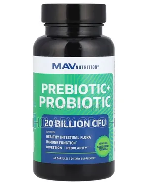 MAV Nutrition Prebiotic Probiotic 60 Capsules