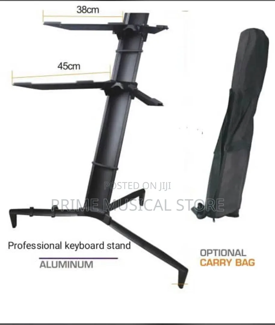 Double Layer Heavy Duty Keyboard Stand