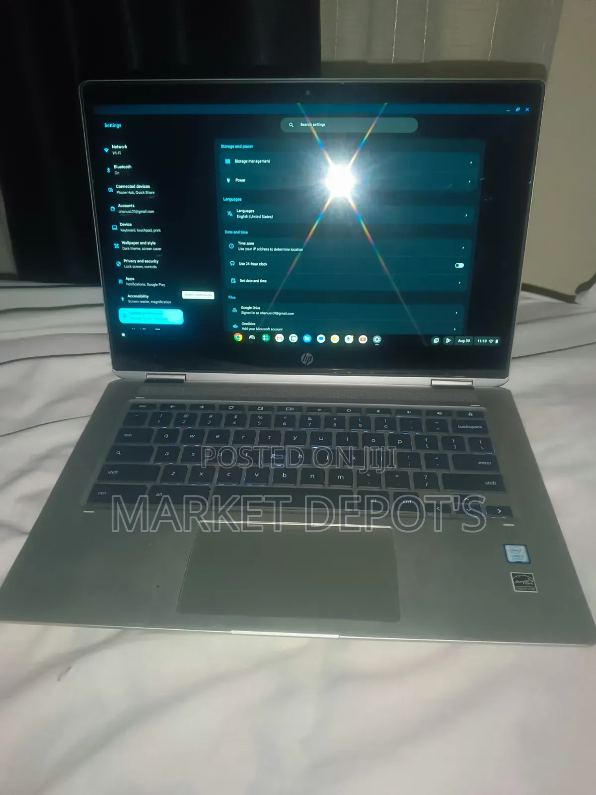 Laptop HP Chromebook X360 11 G1 EE 8GB Intel Core i3 eMMC 72GB