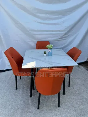 Exquisite 4 Seater Marble Dining