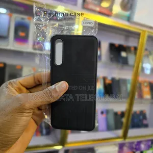 Huawei P20 Pro Black Leather Case