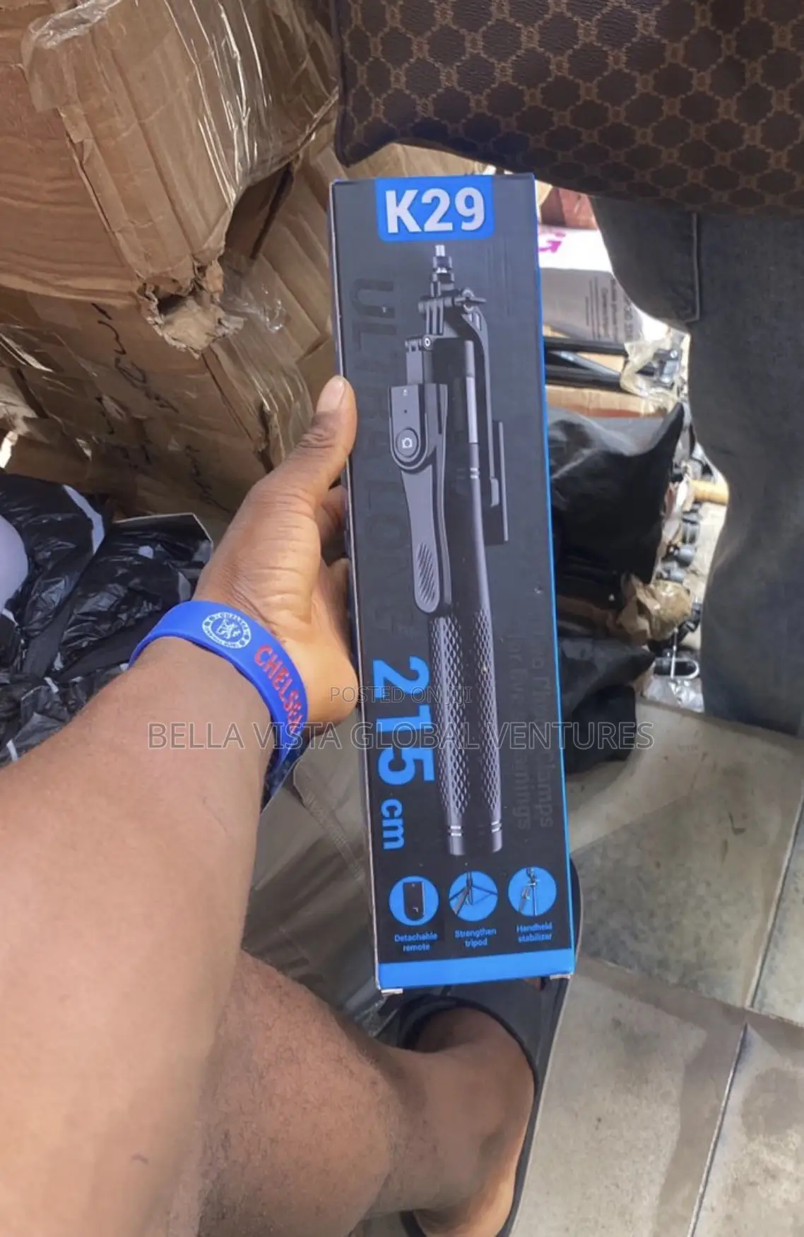 Blue Pack K29 Professional Tripod Stand