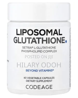 Codeage Liposomal Glutathione 1500mg 60 Vegetable Capsules