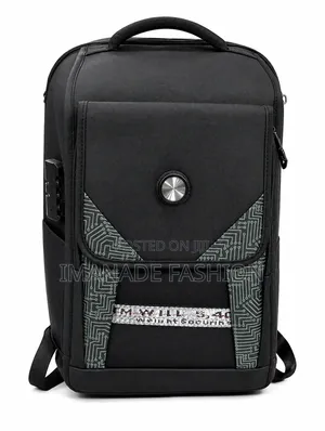 XRRUI Laptop Backpack – Black