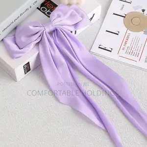 Long Satin Hair Bows