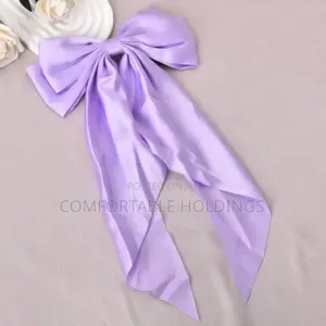 Long Satin Hair Bows