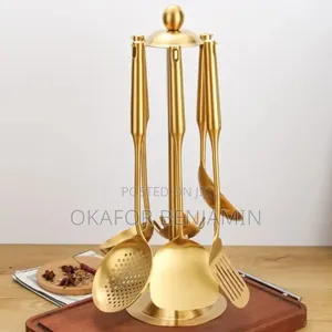 High Quality Gold Kitchen Tools 304