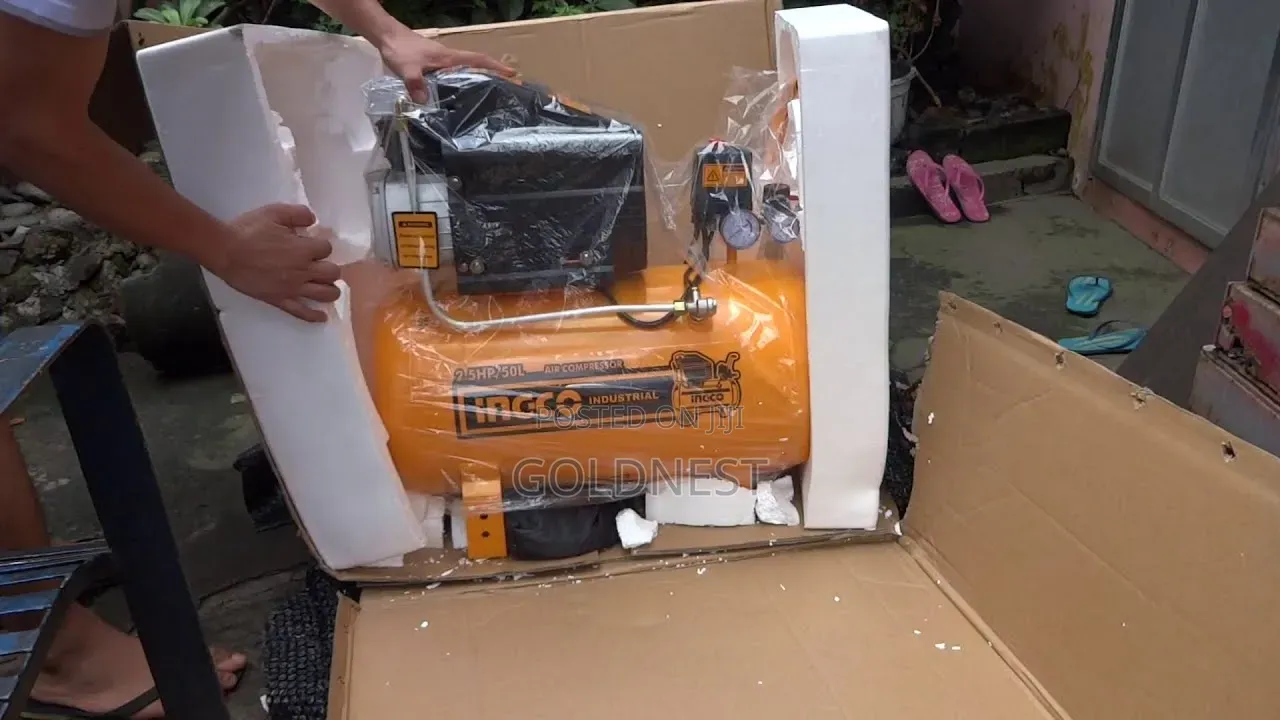 Ingco 24-Liter 2-HP Industrial Air Compressor