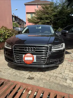 Audi A8 L 3.0T quattro 4dr Sedan AWD (3.0L 6cyl S/C 8A) 2015 Black