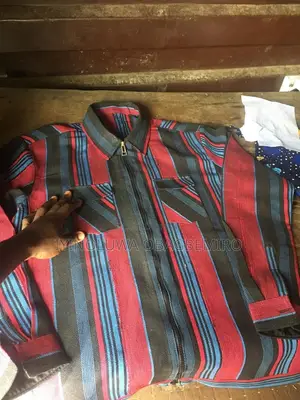 Aso Oke Office Shirt