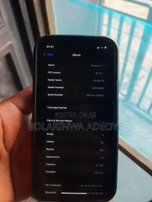Apple iPhone XR 64 GB Blue