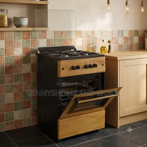 Maxi Gas Cooker 60x60 CM (3+1) Burners IGL Wood