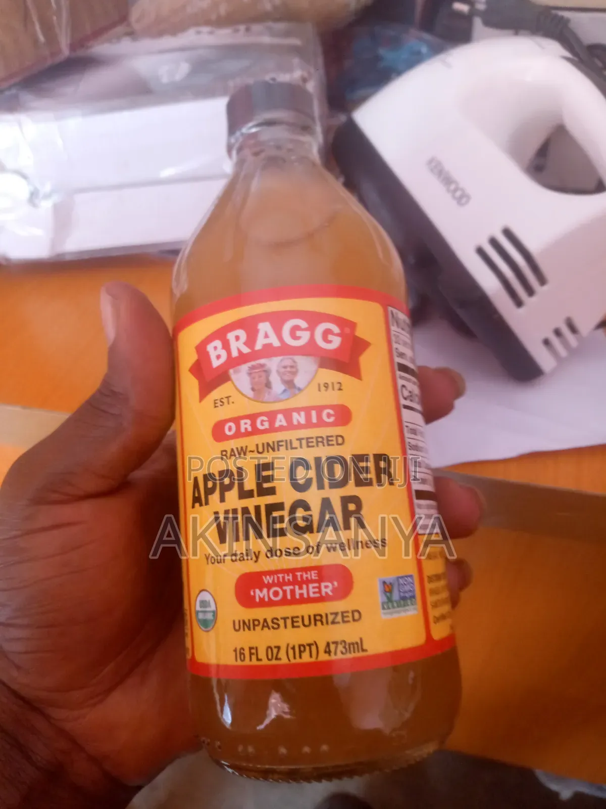 Bragg Organic Apple Cider Vinegar - 473ml