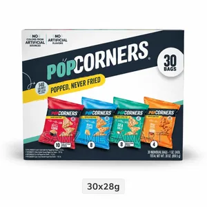 PopCorners Popped-Corn Snacks Variety Pack 30x28g