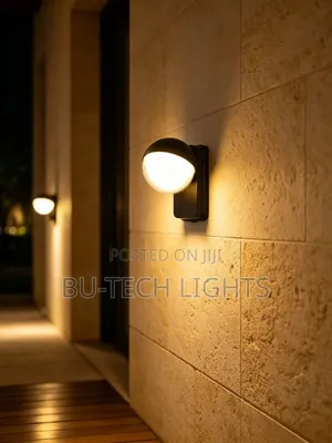 Semi-Globe Outdoor Wall Lamp