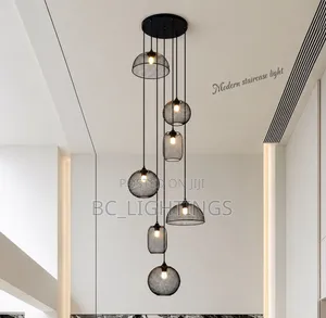 Modern Chandelier Indoor Lighting Hanging Chandeliers for Staircase