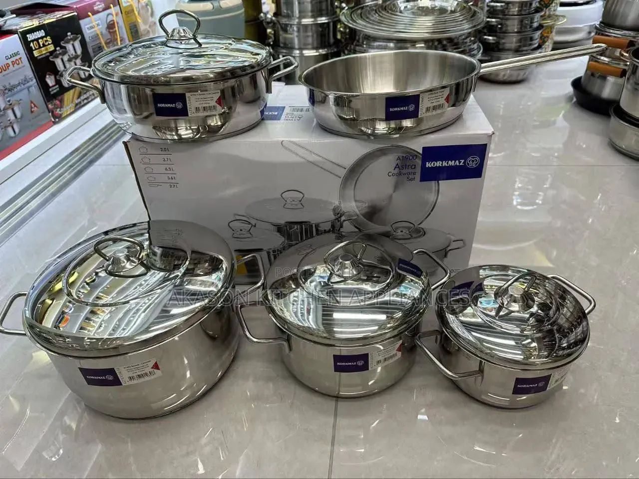 Korkmaz Turkey Stainless Cooking Pot