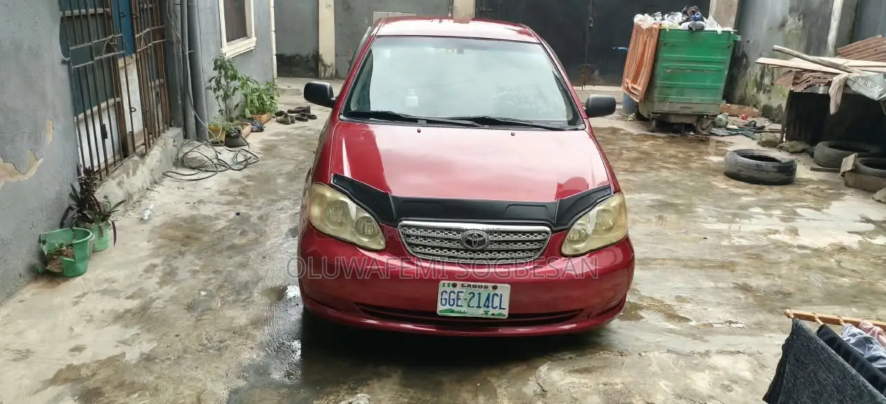 Toyota Corolla 2007 Red