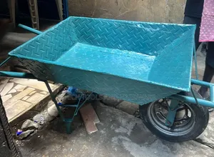Heavy-Duty, Fabricated Metal Wheelbarrow
