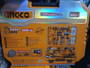 INGCO 166-Piece Industrial Tool Set
