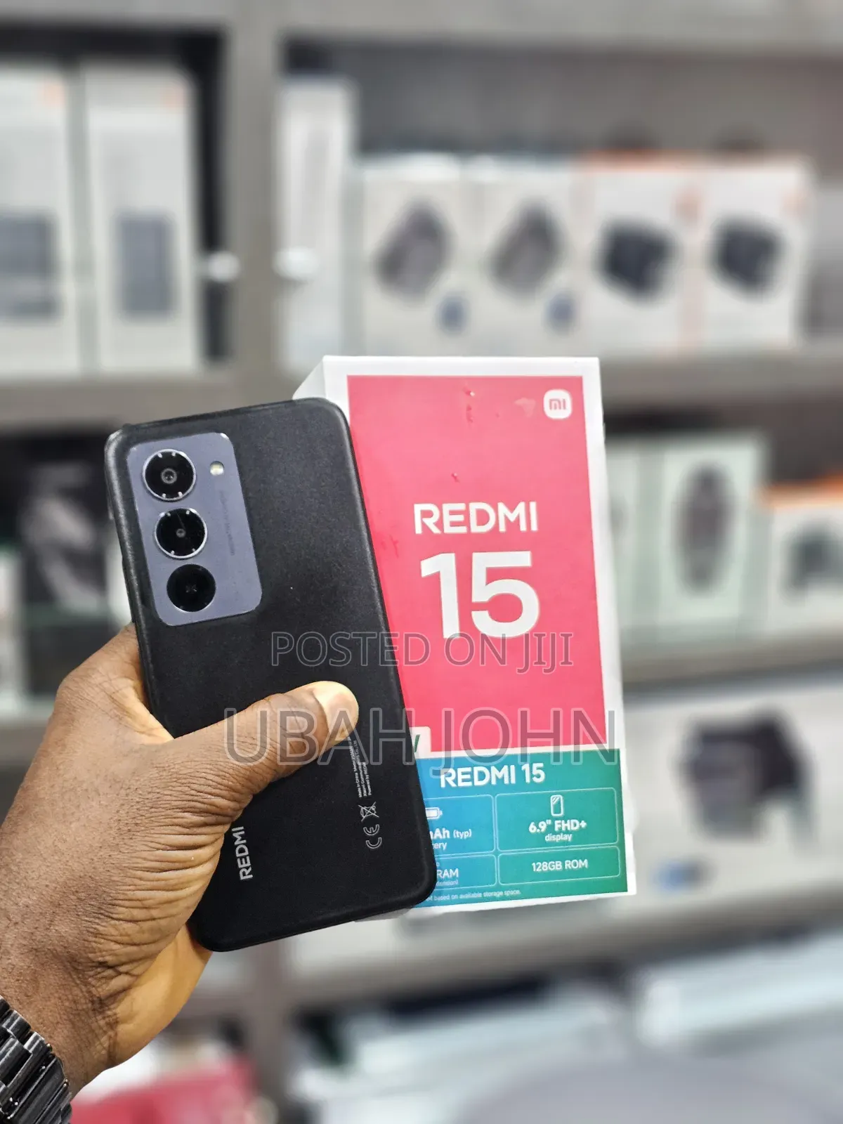 Xiaomi Redmi 15 128 GB Black