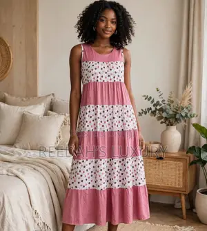Polka Chic Lounge Dress