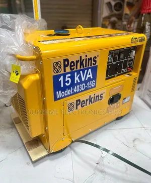Original SP-15kva Perkins England Diesel Generator {Air Cool System} •