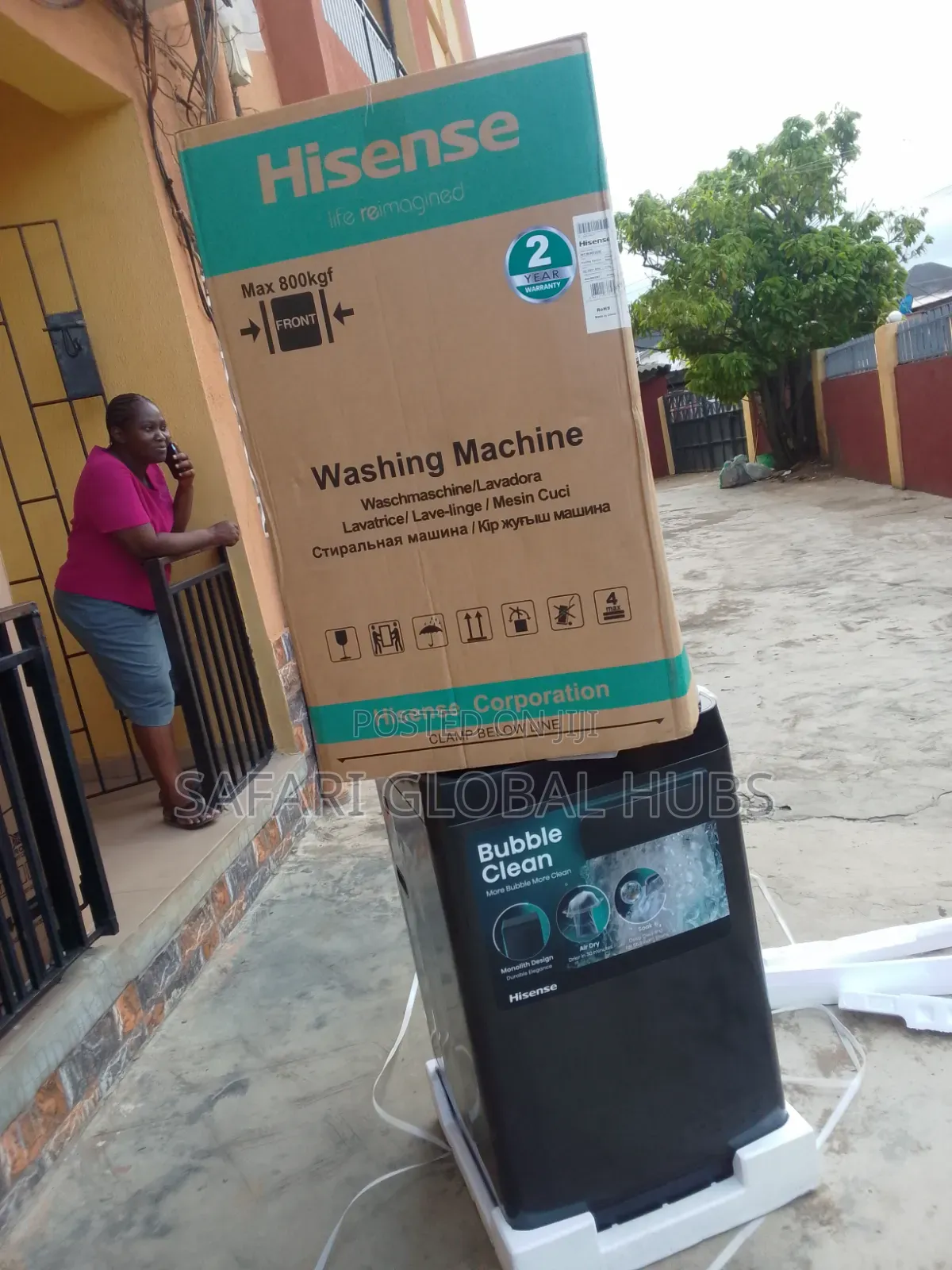 Multi-Functional Hisense 9kg Automatic Top Load Washing Machine