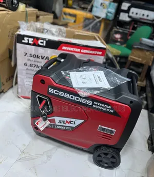 Senci SC98000IES 7.5kva Petrol Inverter Generator {Low Noise & Remote}