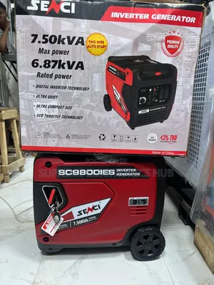 Senci 7.5kva Super Silent Remote Start Petrol Inverter Generator Set