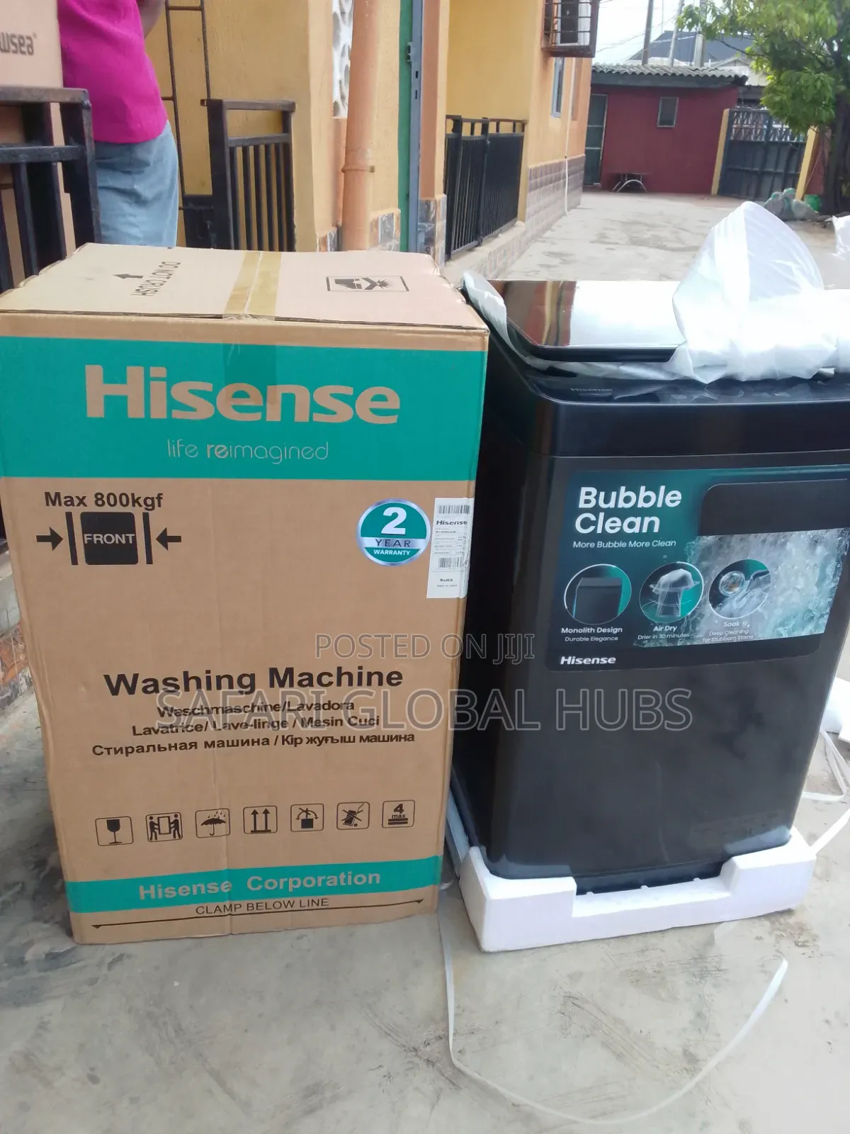 Home Use Hisense 9kg Automatic Top Load Washing Machine