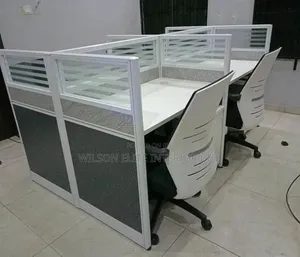 Office Work Station Table by 4