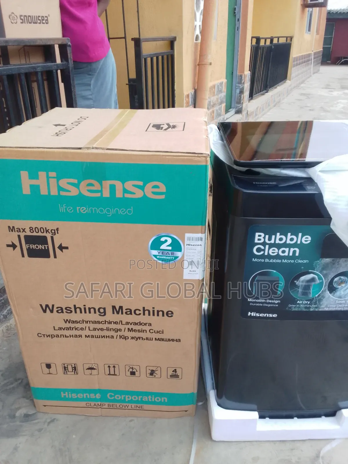 Hisense 9kg Fully Automatic Washing Machine