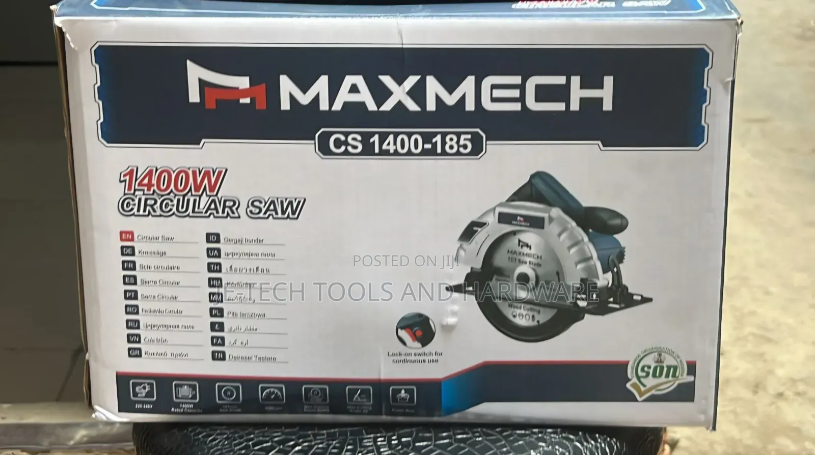 Maxmech 7” CS 1400-185 Circular Saw
