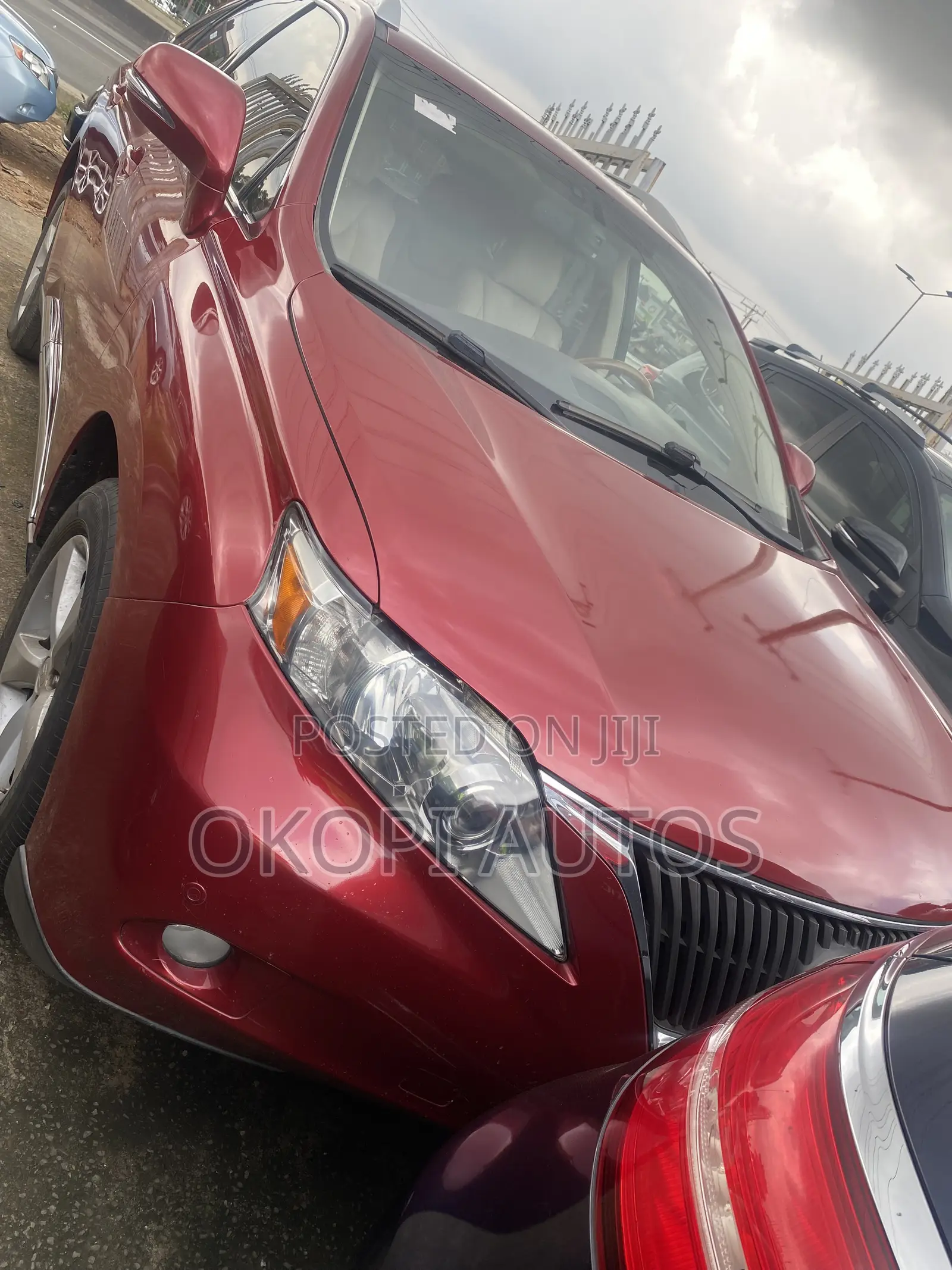Lexus RX 2012 Red